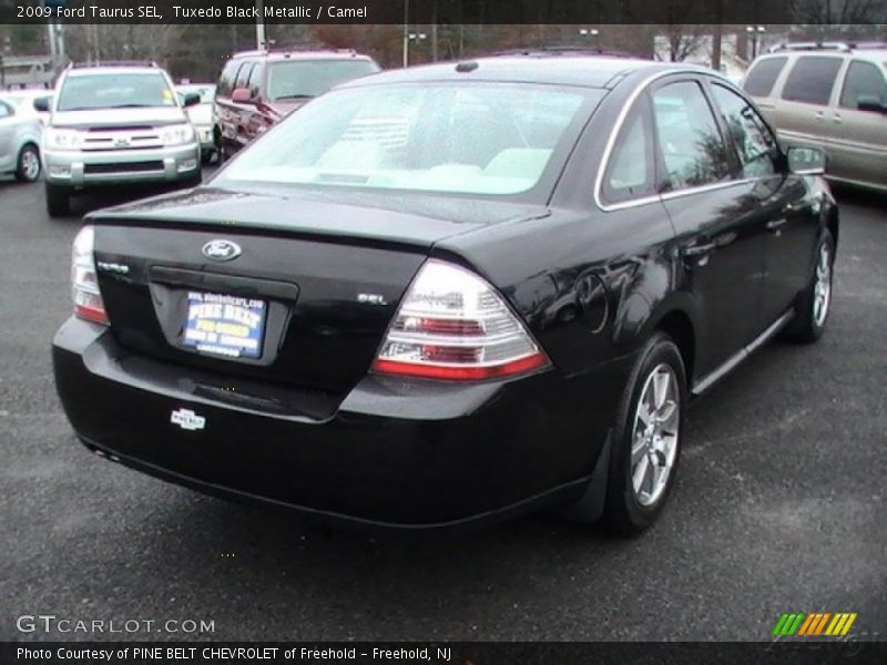 Tuxedo Black Metallic / Camel 2009 Ford Taurus SEL