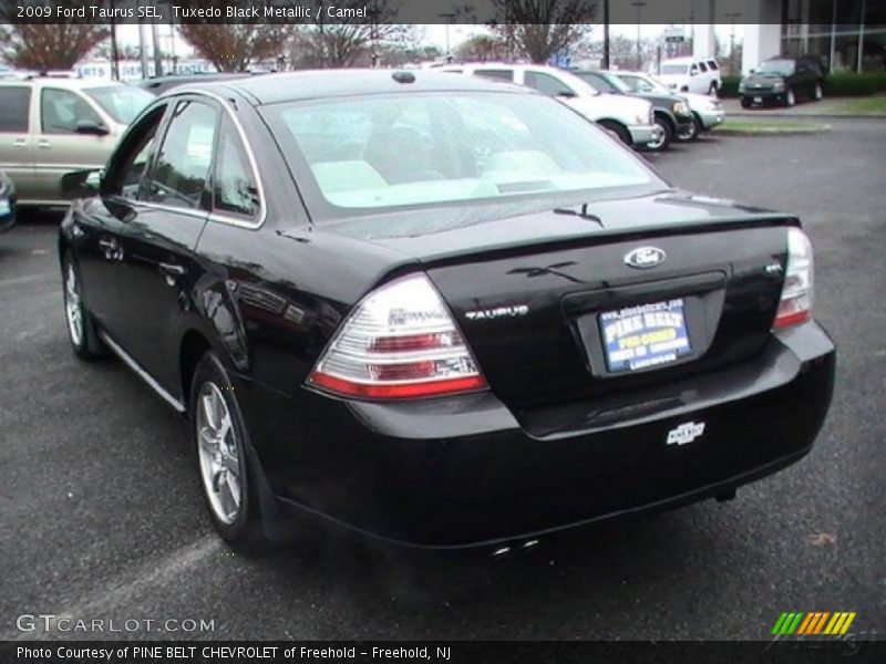 Tuxedo Black Metallic / Camel 2009 Ford Taurus SEL