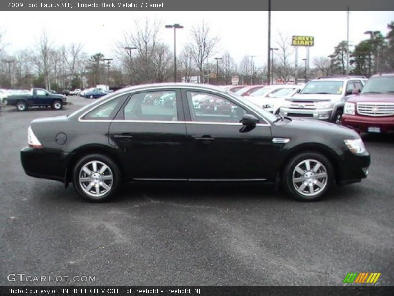 Tuxedo Black Metallic / Camel 2009 Ford Taurus SEL