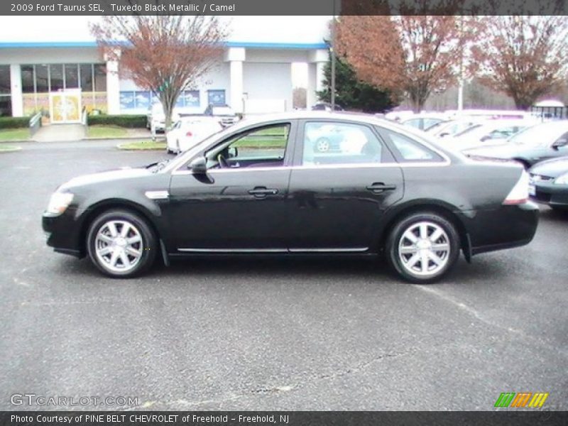 Tuxedo Black Metallic / Camel 2009 Ford Taurus SEL
