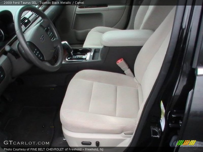 Tuxedo Black Metallic / Camel 2009 Ford Taurus SEL