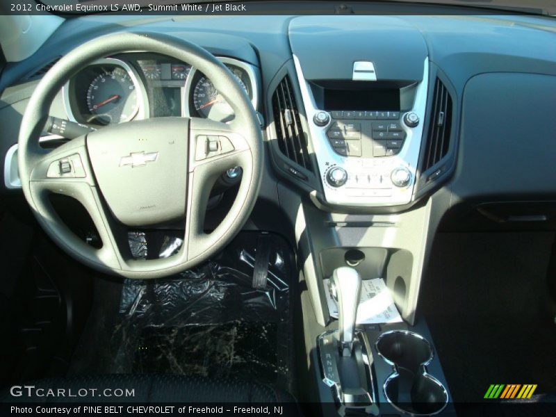 Summit White / Jet Black 2012 Chevrolet Equinox LS AWD