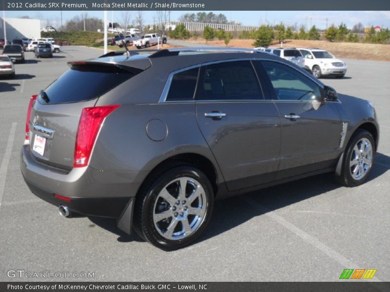 Mocha Steel Metallic / Shale/Brownstone 2012 Cadillac SRX Premium