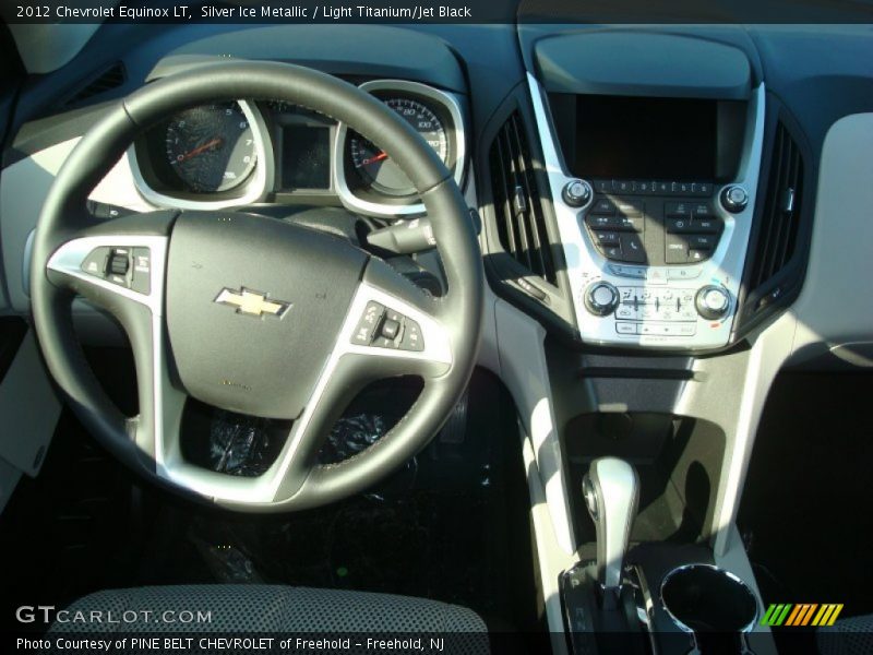 Silver Ice Metallic / Light Titanium/Jet Black 2012 Chevrolet Equinox LT