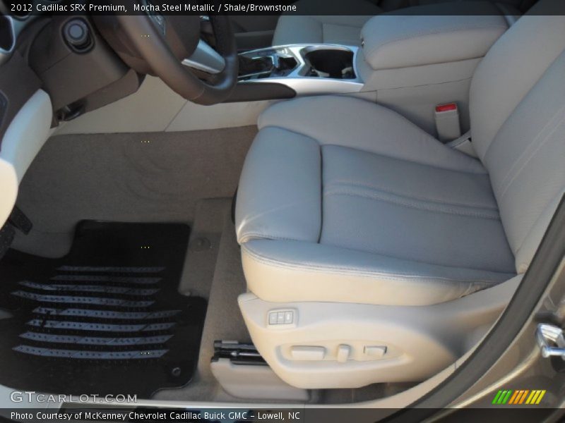Mocha Steel Metallic / Shale/Brownstone 2012 Cadillac SRX Premium