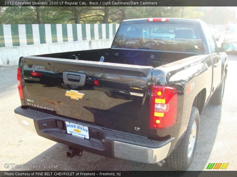 Black / Light Cashmere/Dark Cashmere 2012 Chevrolet Silverado 1500 LT Regular Cab