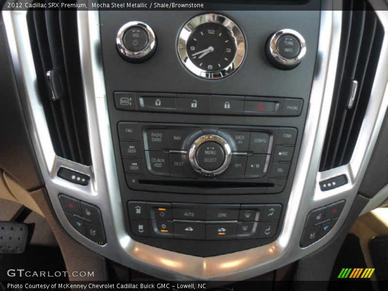 Mocha Steel Metallic / Shale/Brownstone 2012 Cadillac SRX Premium