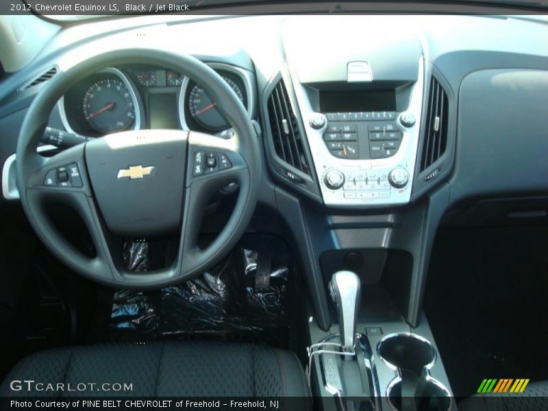 Black / Jet Black 2012 Chevrolet Equinox LS
