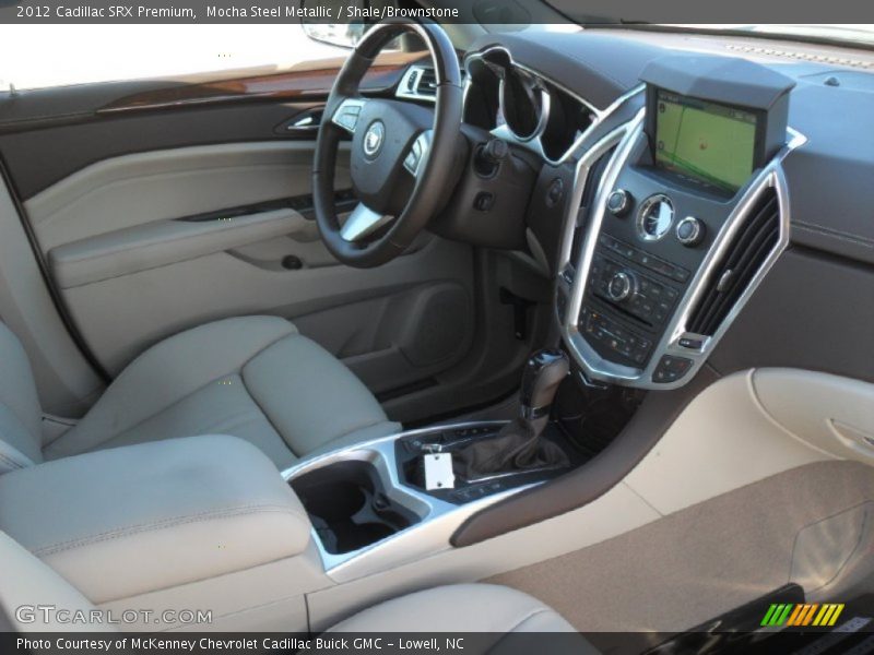 Mocha Steel Metallic / Shale/Brownstone 2012 Cadillac SRX Premium