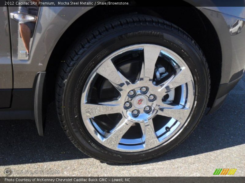 Mocha Steel Metallic / Shale/Brownstone 2012 Cadillac SRX Premium