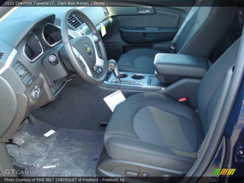 Dark Blue Metallic / Ebony 2012 Chevrolet Traverse LT