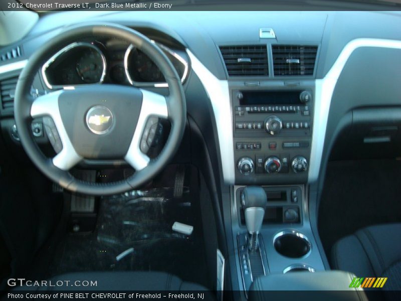 Dark Blue Metallic / Ebony 2012 Chevrolet Traverse LT