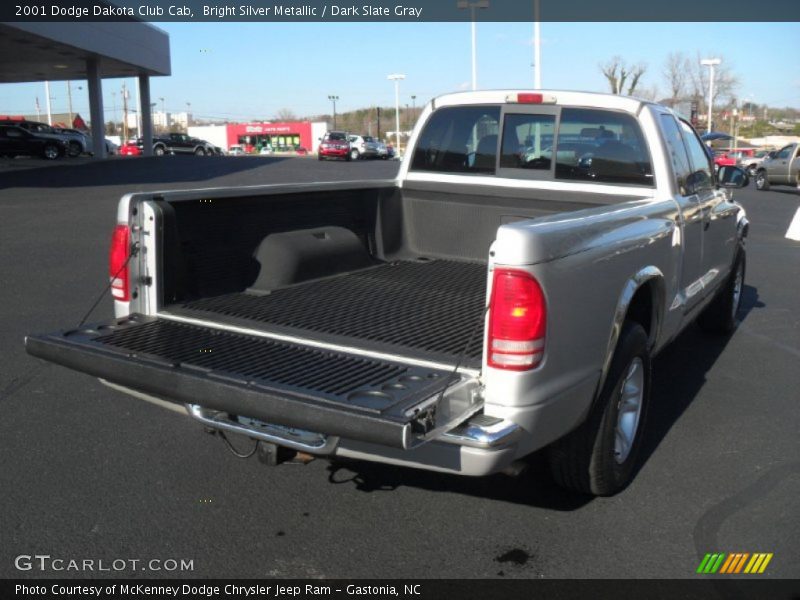 Bright Silver Metallic / Dark Slate Gray 2001 Dodge Dakota Club Cab