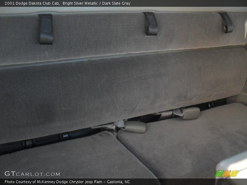 Bright Silver Metallic / Dark Slate Gray 2001 Dodge Dakota Club Cab