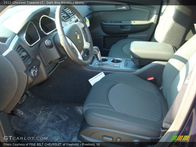 Dark Blue Metallic / Ebony 2012 Chevrolet Traverse LT