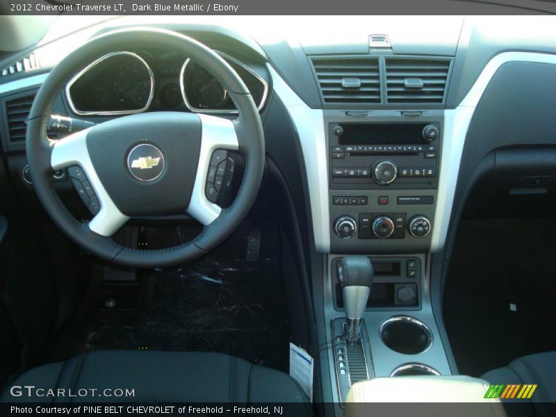 Dark Blue Metallic / Ebony 2012 Chevrolet Traverse LT