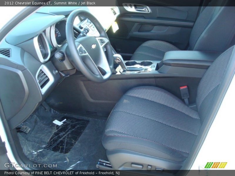 Summit White / Jet Black 2012 Chevrolet Equinox LT