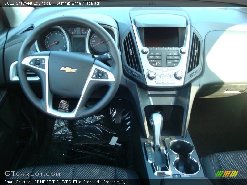 Summit White / Jet Black 2012 Chevrolet Equinox LT