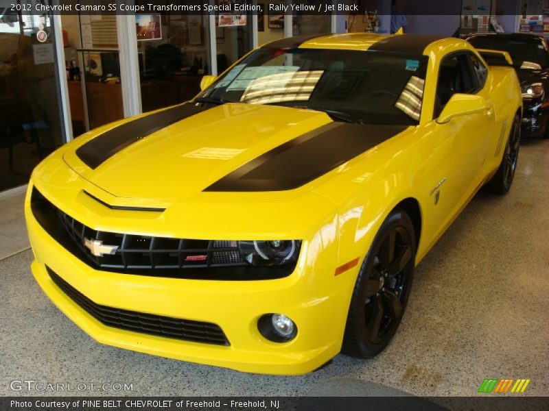 Front 3/4 View of 2012 Camaro SS Coupe Transformers Special Edition