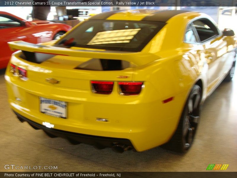 Rally Yellow / Jet Black 2012 Chevrolet Camaro SS Coupe Transformers Special Edition