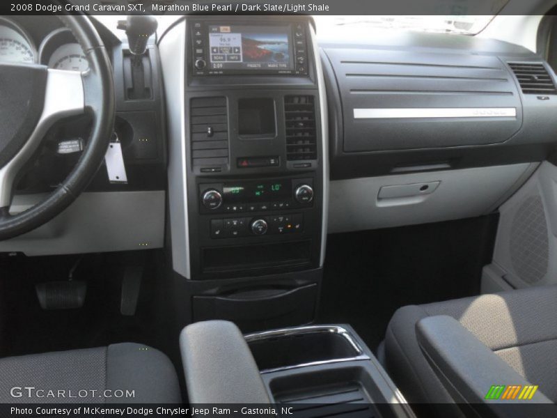 Marathon Blue Pearl / Dark Slate/Light Shale 2008 Dodge Grand Caravan SXT