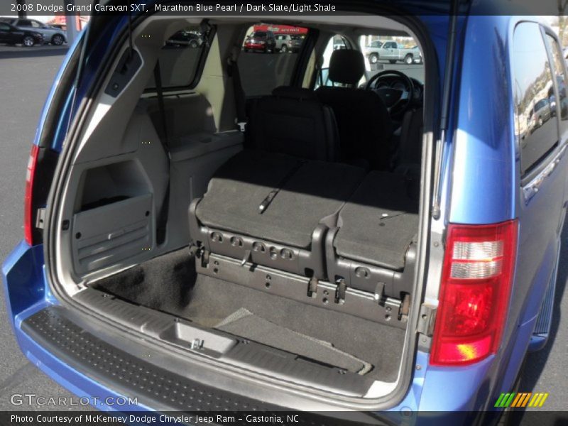 Marathon Blue Pearl / Dark Slate/Light Shale 2008 Dodge Grand Caravan SXT
