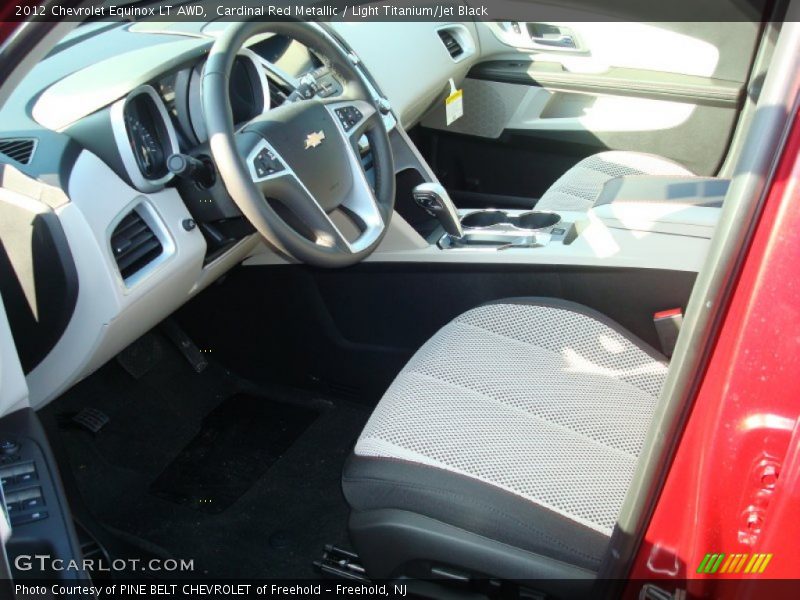 Cardinal Red Metallic / Light Titanium/Jet Black 2012 Chevrolet Equinox LT AWD