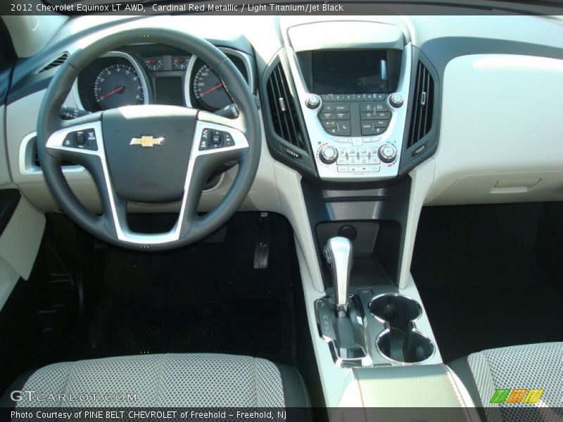 Cardinal Red Metallic / Light Titanium/Jet Black 2012 Chevrolet Equinox LT AWD