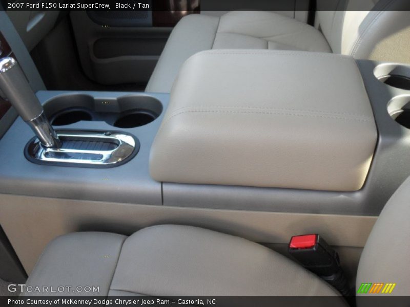 Black / Tan 2007 Ford F150 Lariat SuperCrew