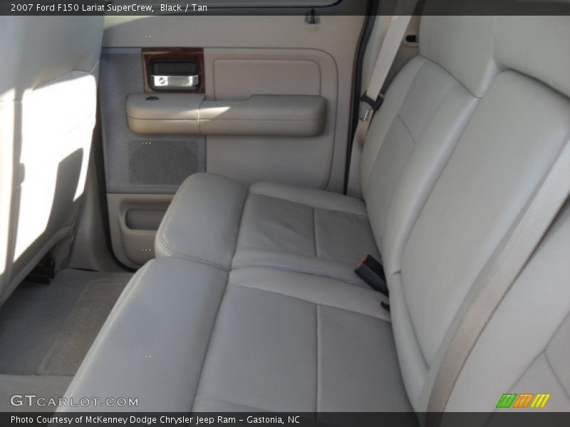 Black / Tan 2007 Ford F150 Lariat SuperCrew
