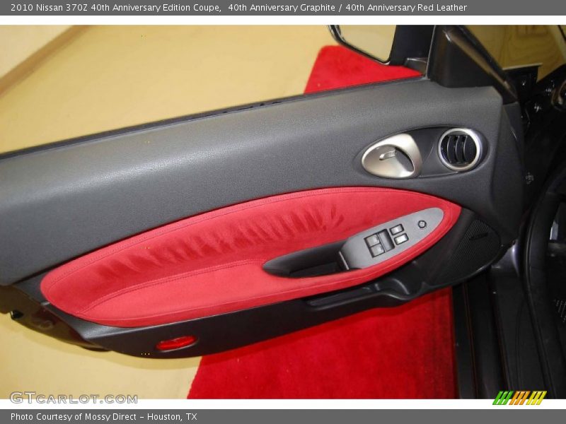 40th Anniversary Graphite / 40th Anniversary Red Leather 2010 Nissan 370Z 40th Anniversary Edition Coupe