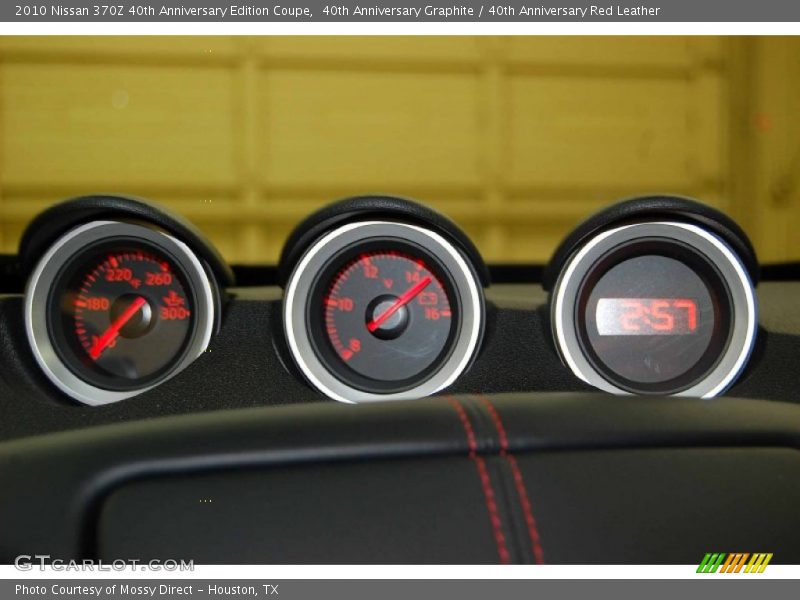 40th Anniversary Graphite / 40th Anniversary Red Leather 2010 Nissan 370Z 40th Anniversary Edition Coupe