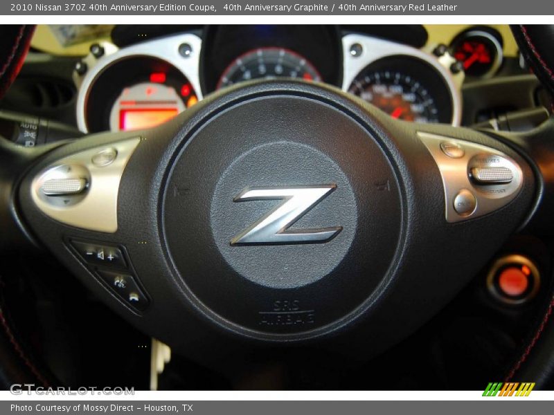 40th Anniversary Graphite / 40th Anniversary Red Leather 2010 Nissan 370Z 40th Anniversary Edition Coupe