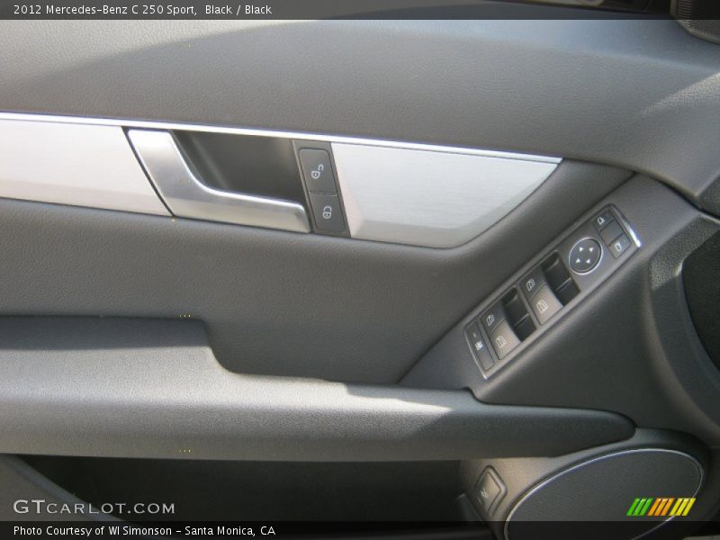 Black / Black 2012 Mercedes-Benz C 250 Sport