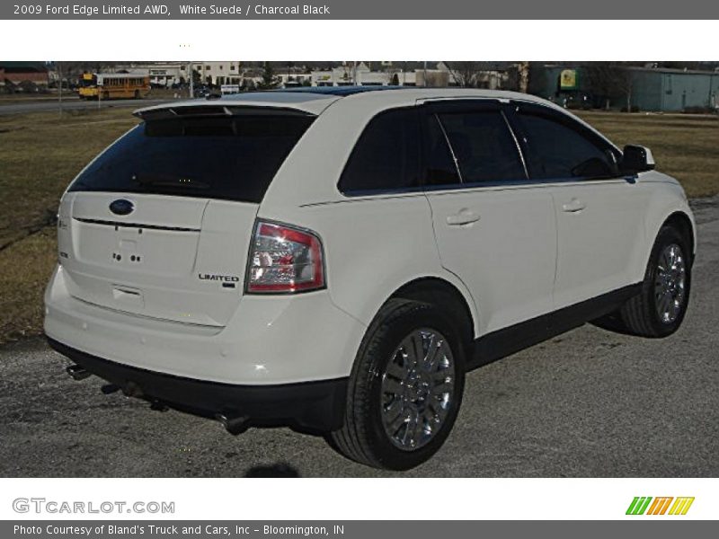 White Suede / Charcoal Black 2009 Ford Edge Limited AWD
