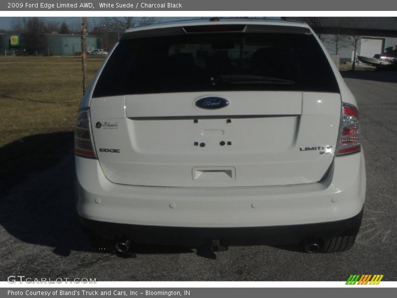White Suede / Charcoal Black 2009 Ford Edge Limited AWD
