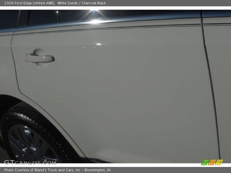 White Suede / Charcoal Black 2009 Ford Edge Limited AWD
