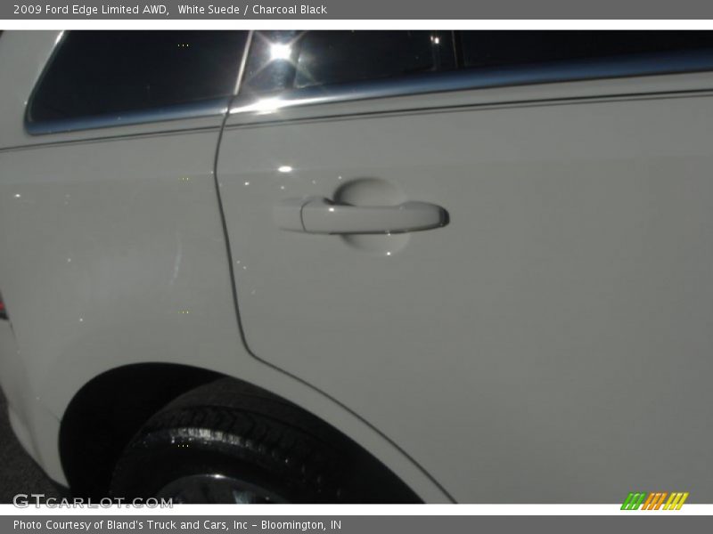 White Suede / Charcoal Black 2009 Ford Edge Limited AWD