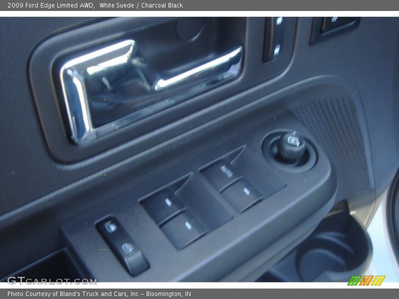 White Suede / Charcoal Black 2009 Ford Edge Limited AWD