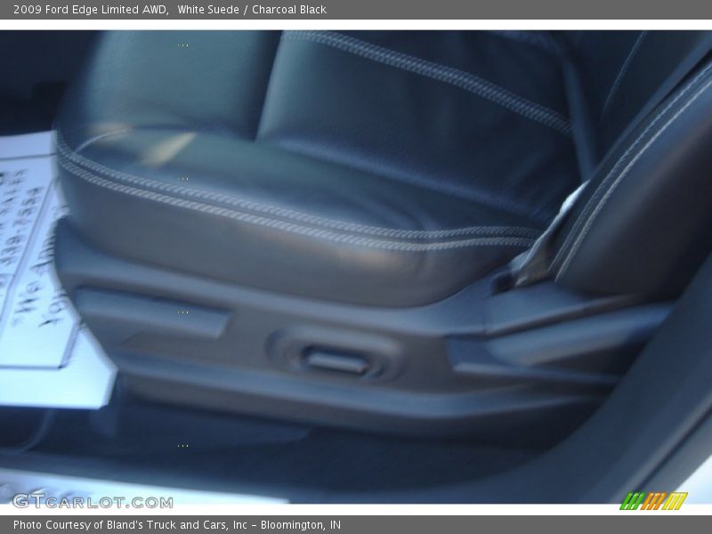 White Suede / Charcoal Black 2009 Ford Edge Limited AWD