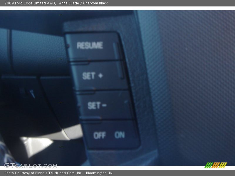 White Suede / Charcoal Black 2009 Ford Edge Limited AWD