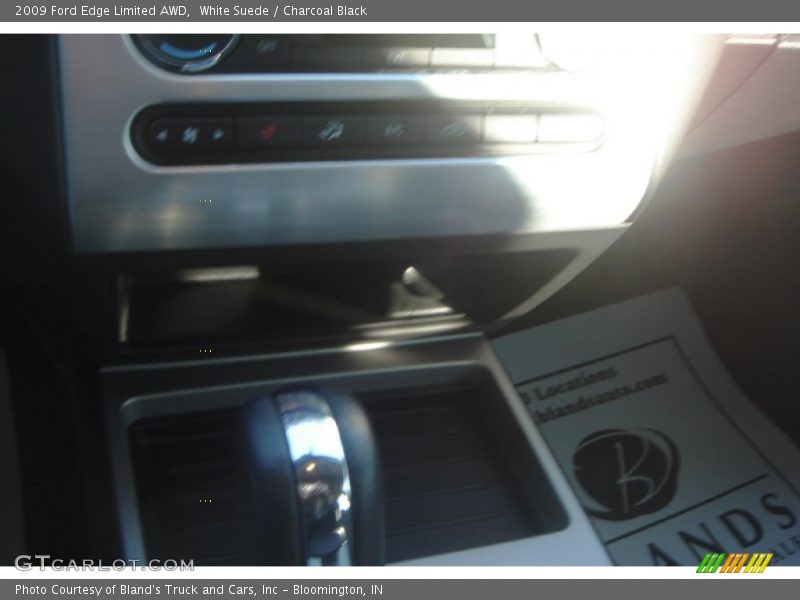 White Suede / Charcoal Black 2009 Ford Edge Limited AWD