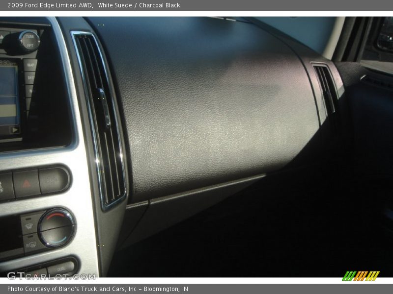 White Suede / Charcoal Black 2009 Ford Edge Limited AWD