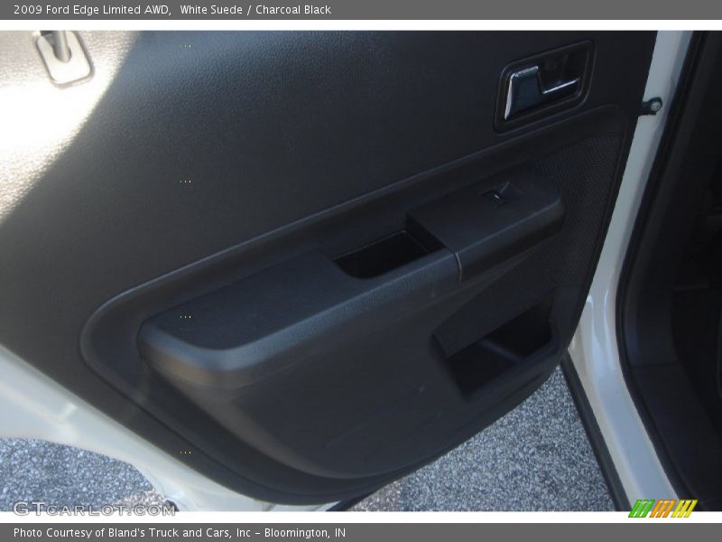 White Suede / Charcoal Black 2009 Ford Edge Limited AWD