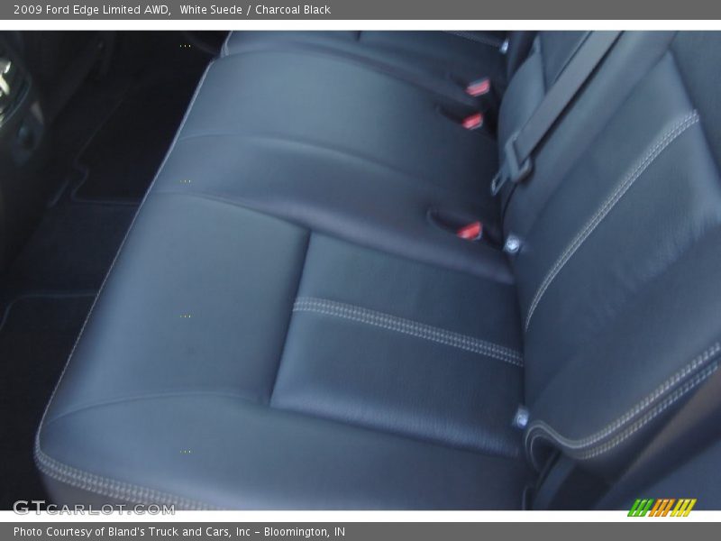 White Suede / Charcoal Black 2009 Ford Edge Limited AWD
