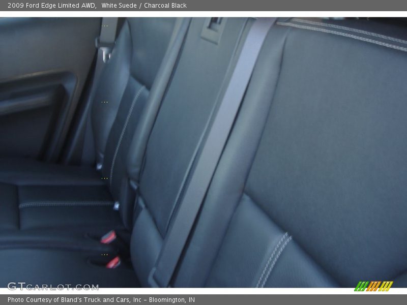 White Suede / Charcoal Black 2009 Ford Edge Limited AWD