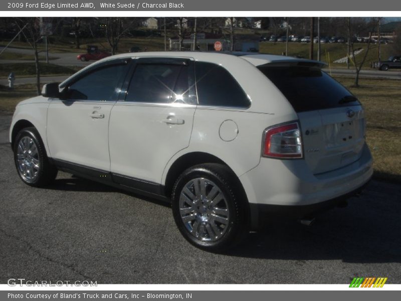 White Suede / Charcoal Black 2009 Ford Edge Limited AWD
