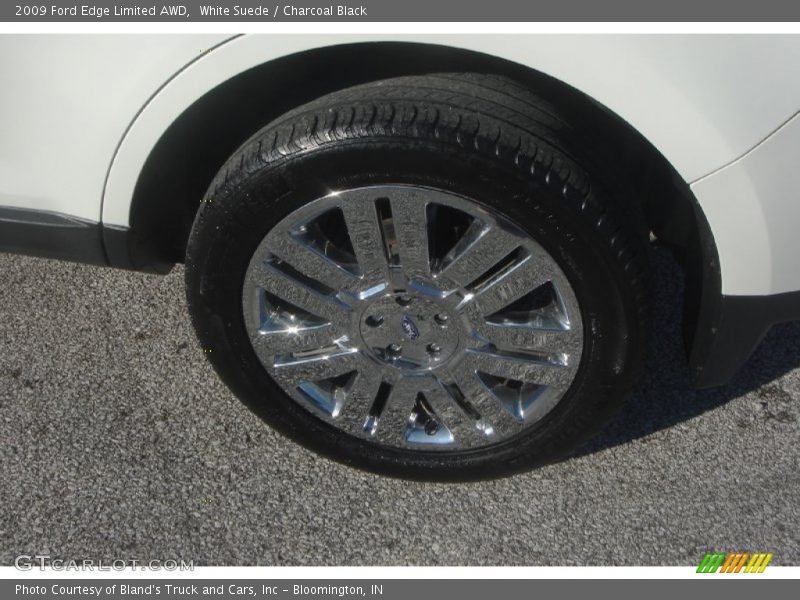 White Suede / Charcoal Black 2009 Ford Edge Limited AWD