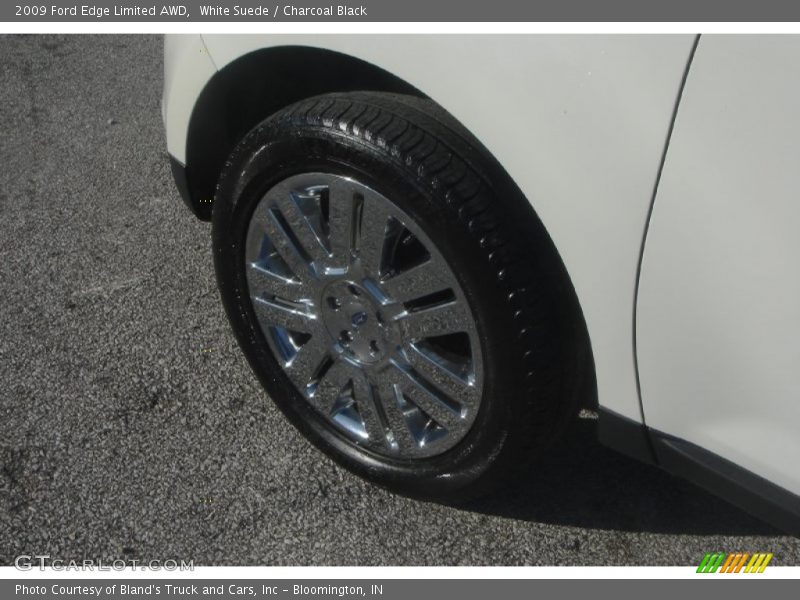 White Suede / Charcoal Black 2009 Ford Edge Limited AWD