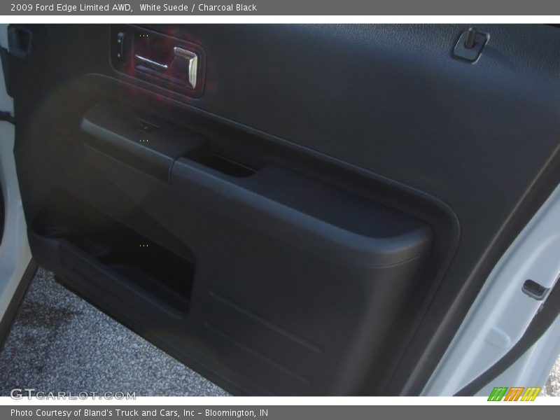 White Suede / Charcoal Black 2009 Ford Edge Limited AWD